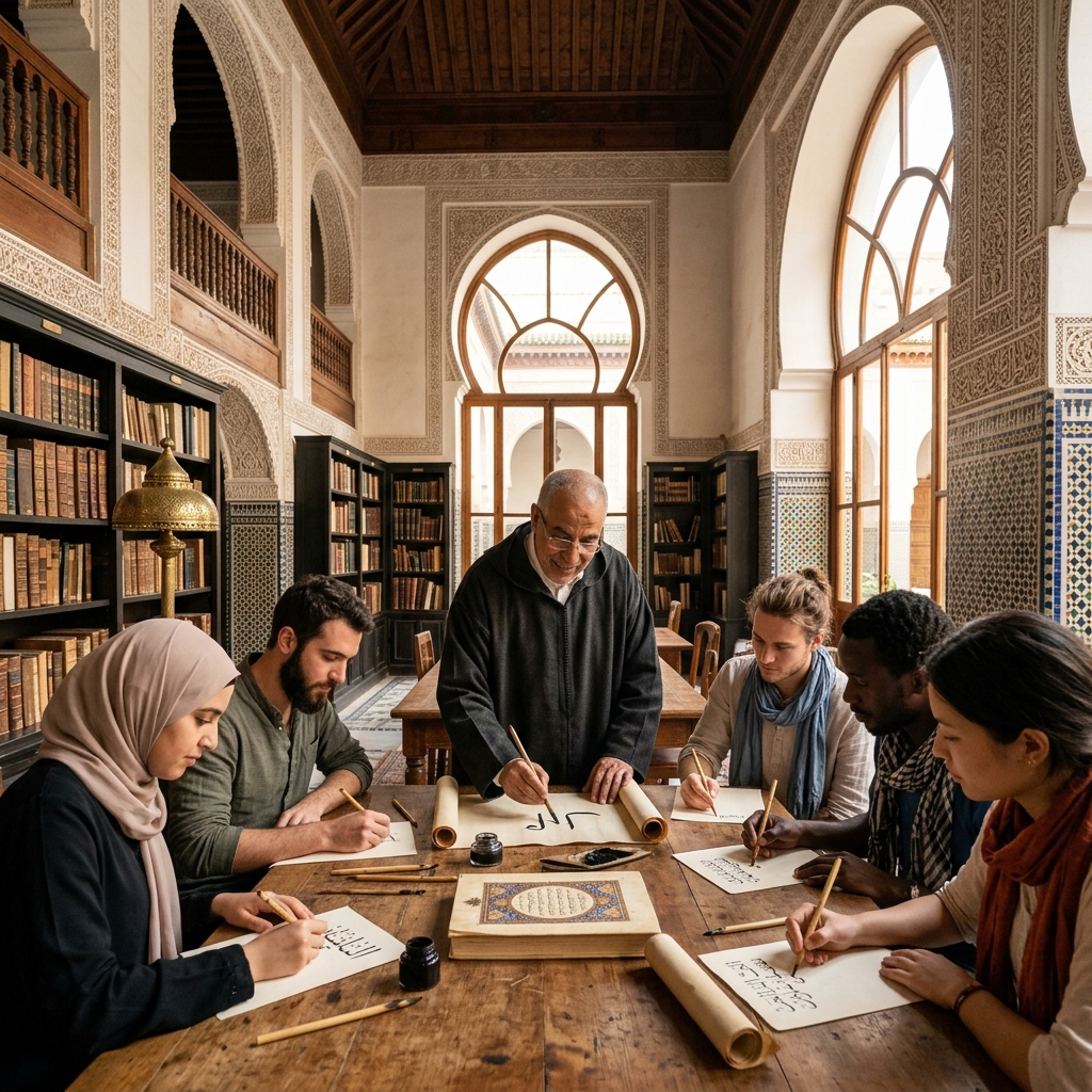 Arabic Calligraphy and Cultural Enrichment